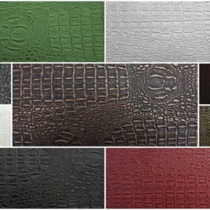 crocodile műbőr színes kollázs