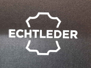 echtleder logo, valódi bőr logo