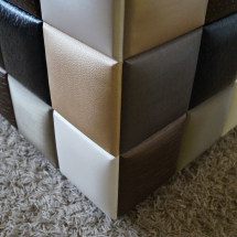 Műbőr falpanel nappali ülőke