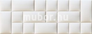 Műbőr falpanel fehér falvédő