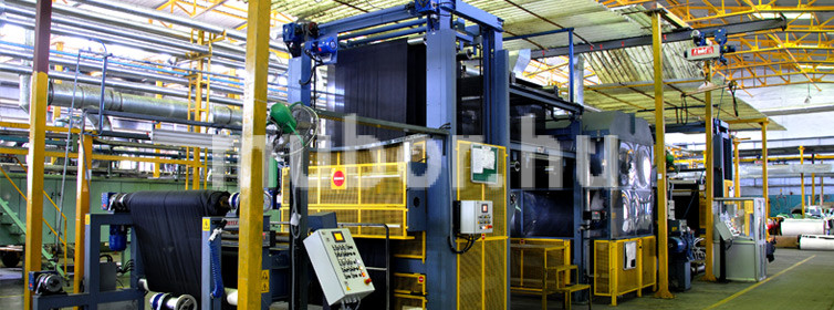 Műbőr gyártó gépsor