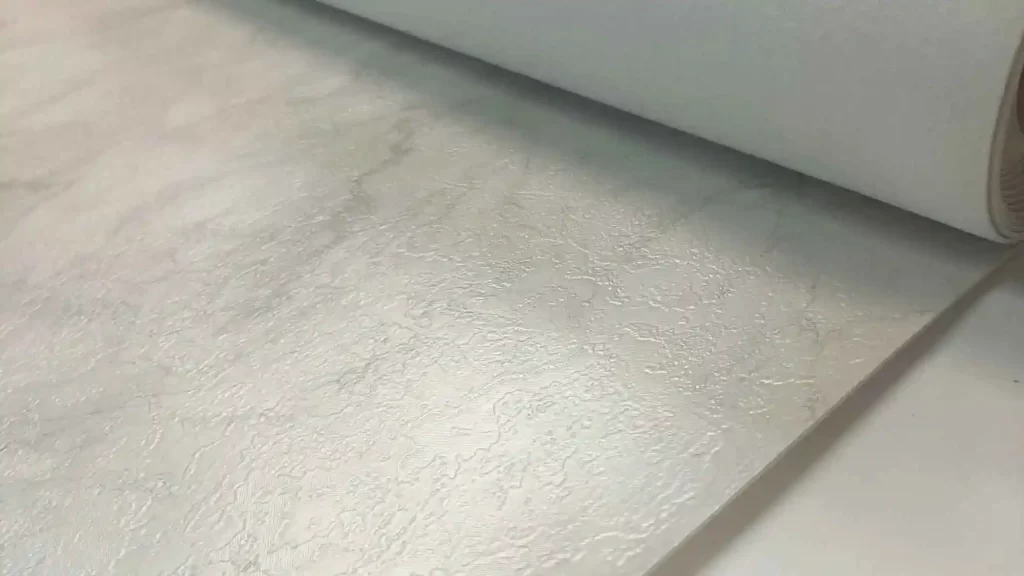 Nuvole műbőr C01 ezüst Carrara tekercs