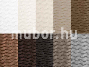 Santa műbőr hullámos kollázs